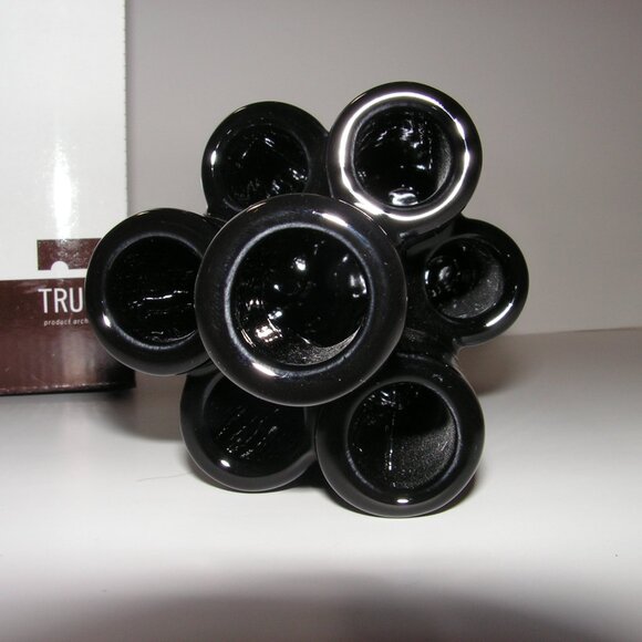 Mikasa Truck Tangent Vase Black Ceramic - Picture 12 of 14